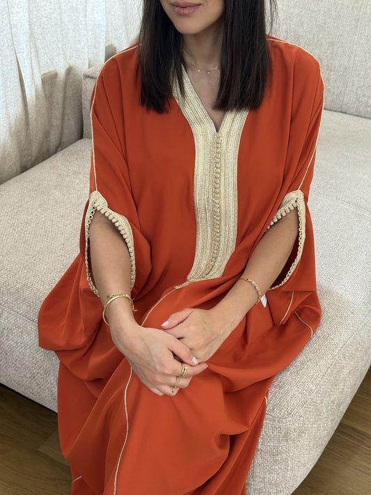 Silk Crepe Summer Gandoura