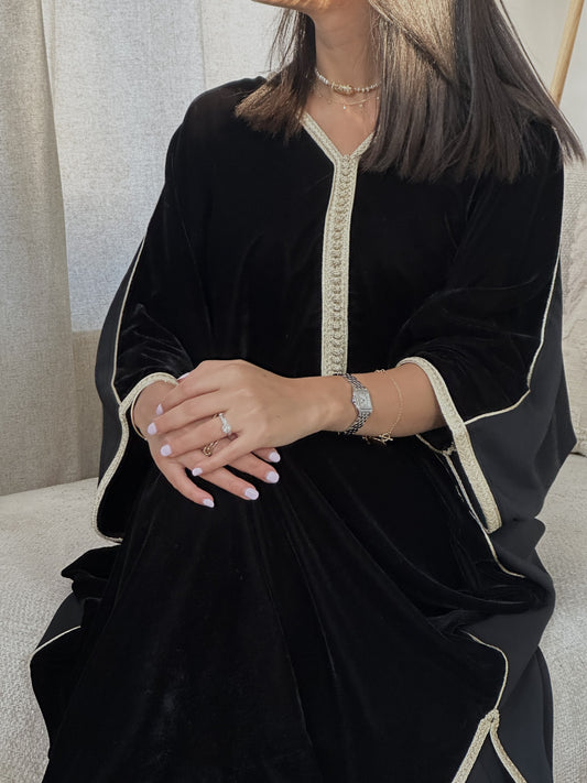 Double material Gandoura