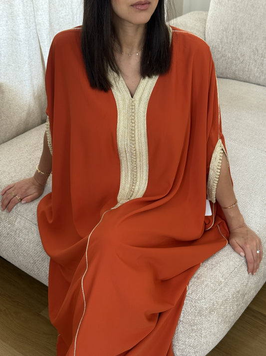 Silk Crepe Summer Gandoura