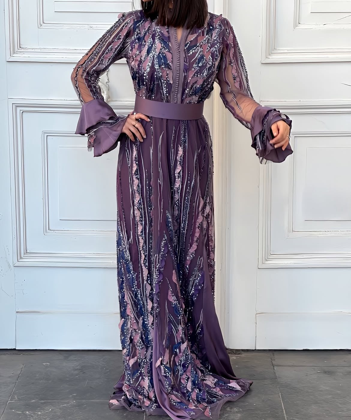 Caftan robe Layana